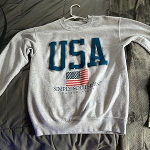 A long sleeve sweater